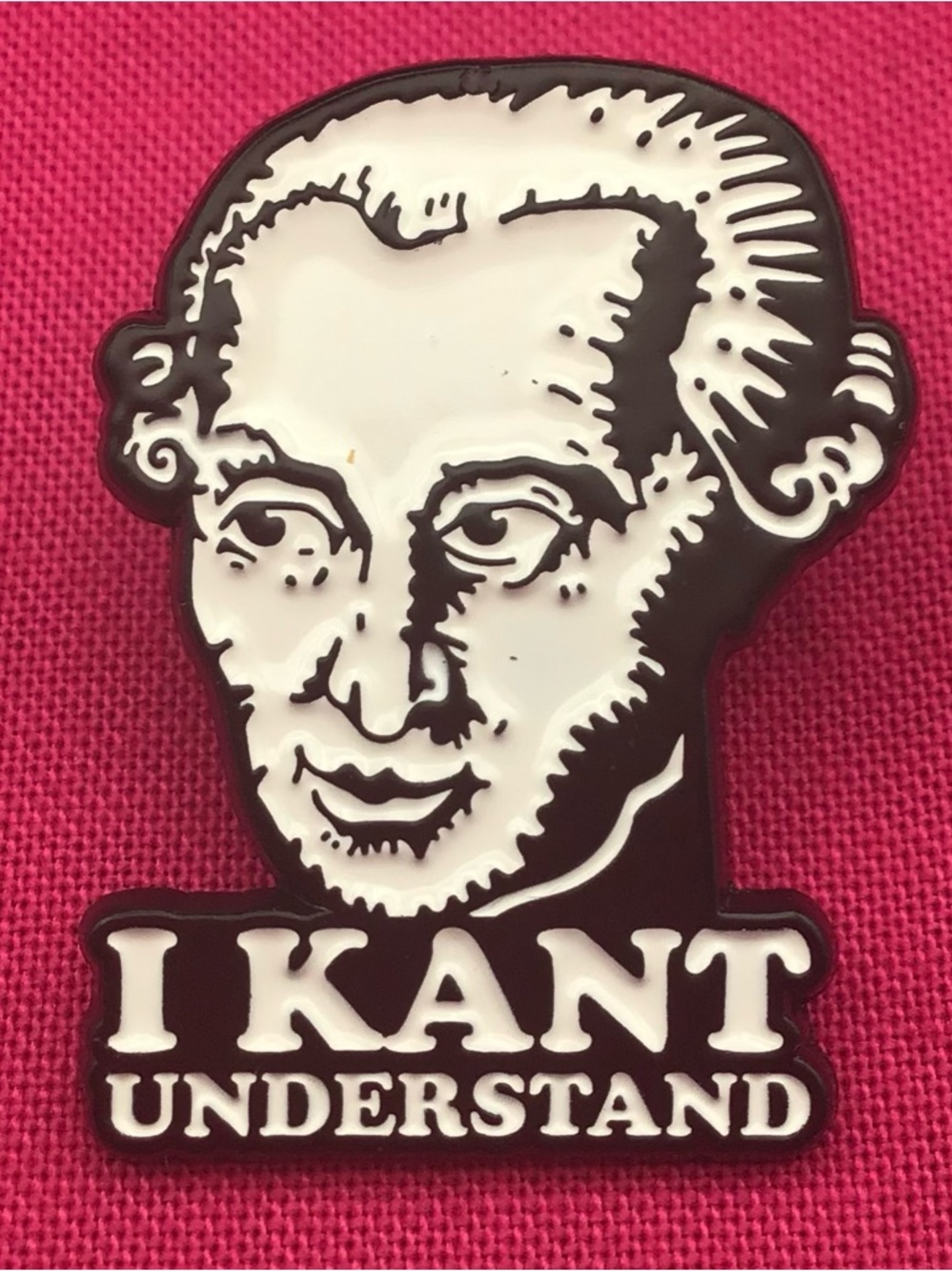 Kant Enamel Pin
